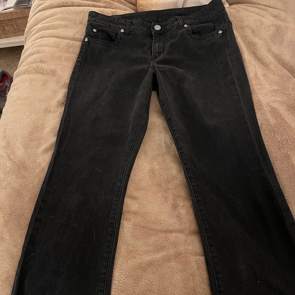Kut from the Kloth Denim - KUT Jenas, black, size 12.